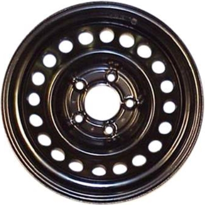 Buick/Cadillac/Olds/Pontiac  Wheel STL8002 Steel Black